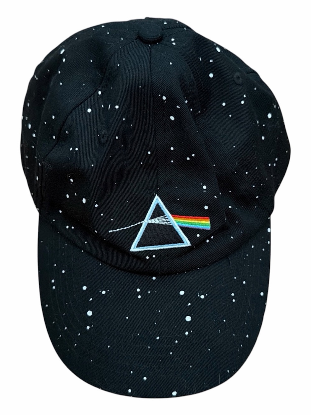 PINK FLOYD Dark Side Of The Moon BLACK ADJUSTABLE BASEBALL HAT